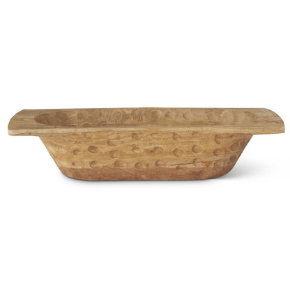 WOODEN DOUGH BOWL