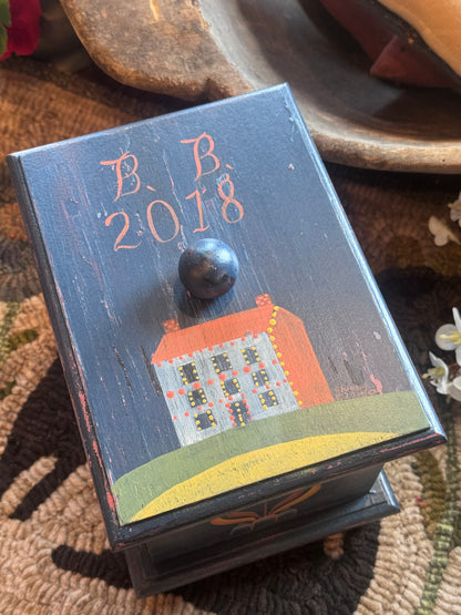 Primitive Style Recipe Box