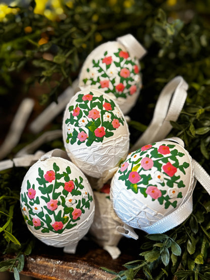 Hand Painted Austria Eggs Spring