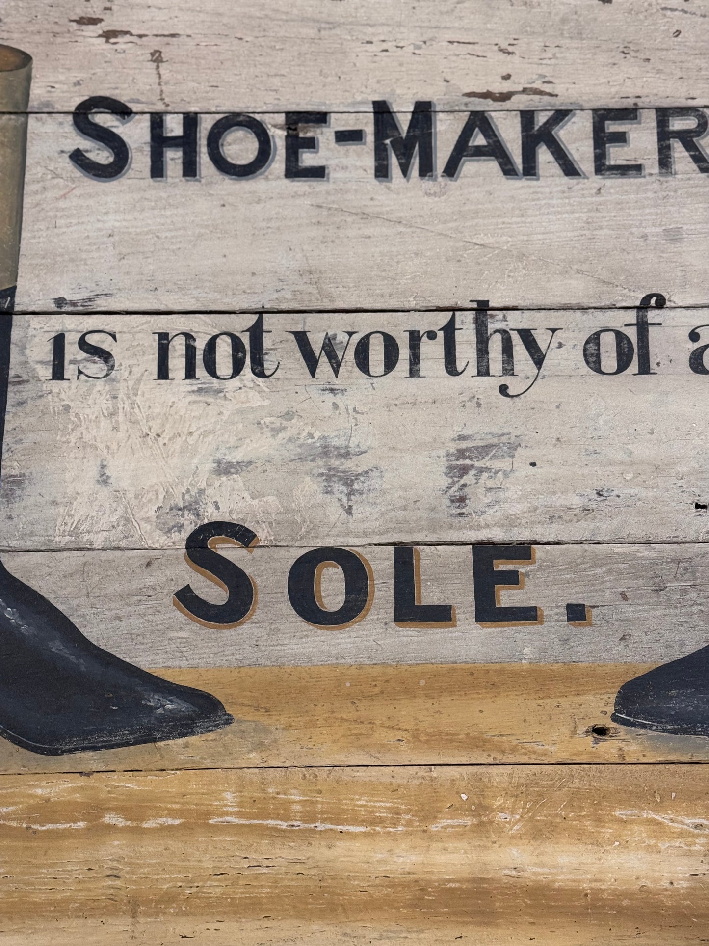 Shoe Maker Tavern Sign