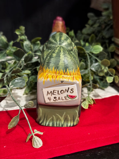 Stone Ridge Chalkware Melons 4 Sale Summer