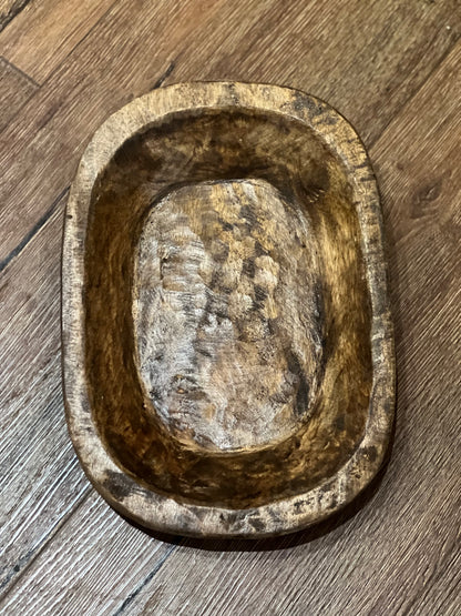 Reproduction Wooden Dough Bowl