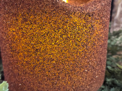 3 Wick Textured Moving Flame