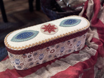 Patriotic / Summer Wool Appliqué Boxes
