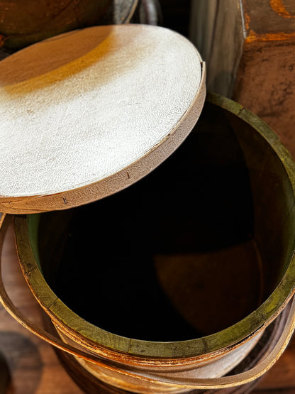 Antique XL White Firkin