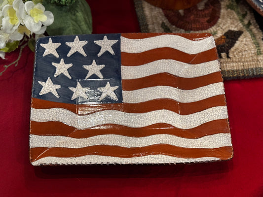 Flag Platter David T Smith Summer