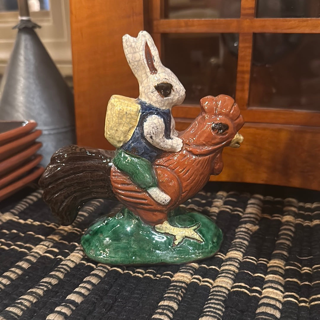 David T Smith Rabbit on Chicken SPRING