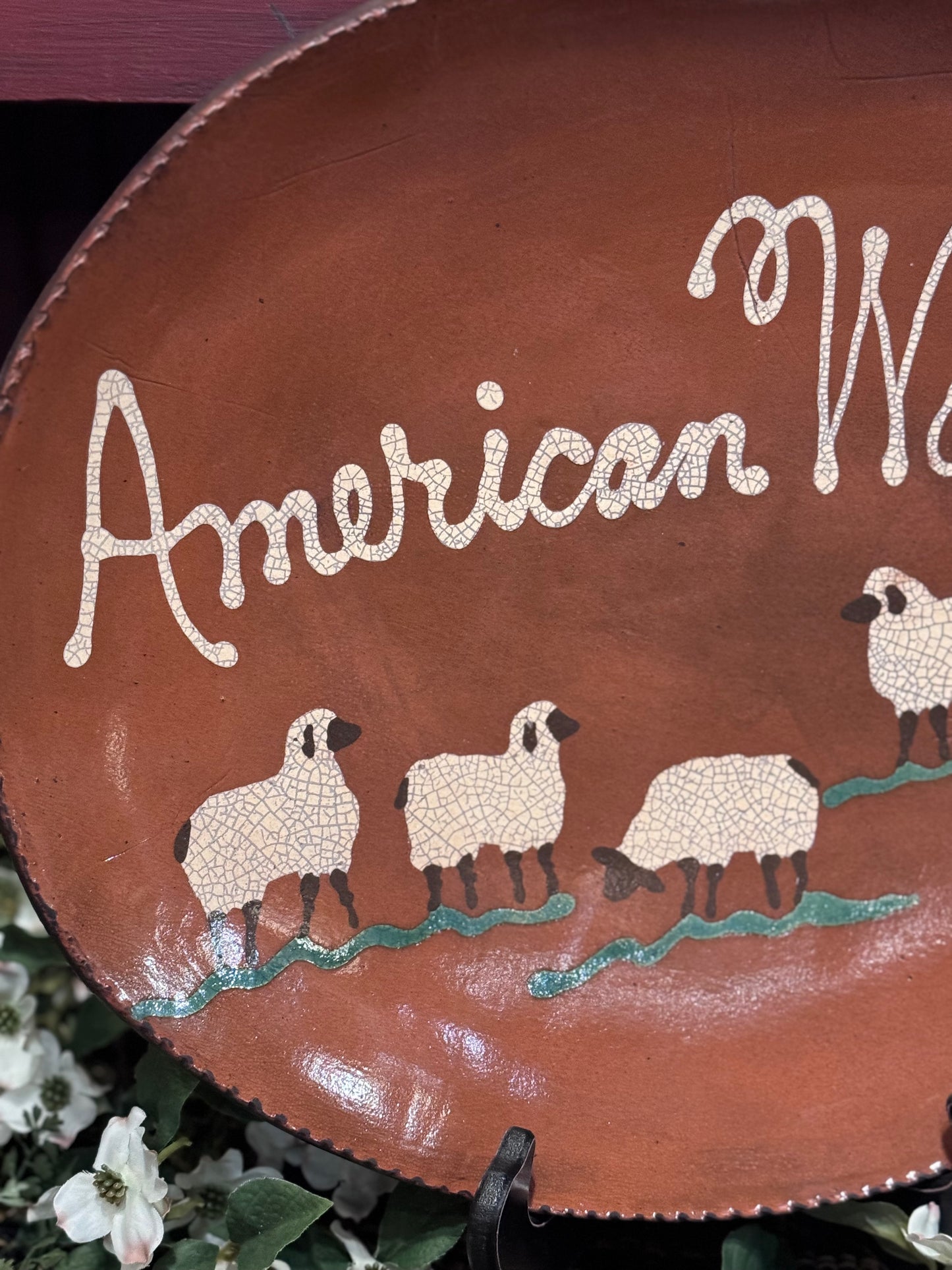 American Woolens Platter David T Smith