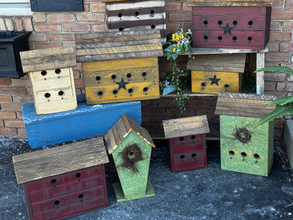 Primitive Birdhouses