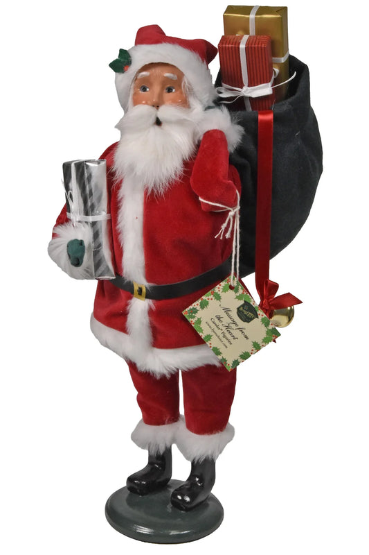 Byers’ Choice Santa Message Winter