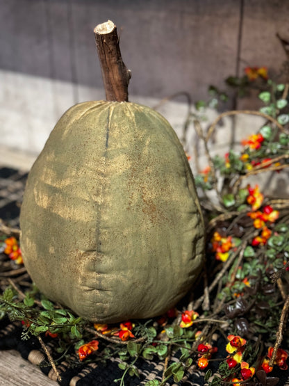 Large Cloth Pumpkin by Sandy