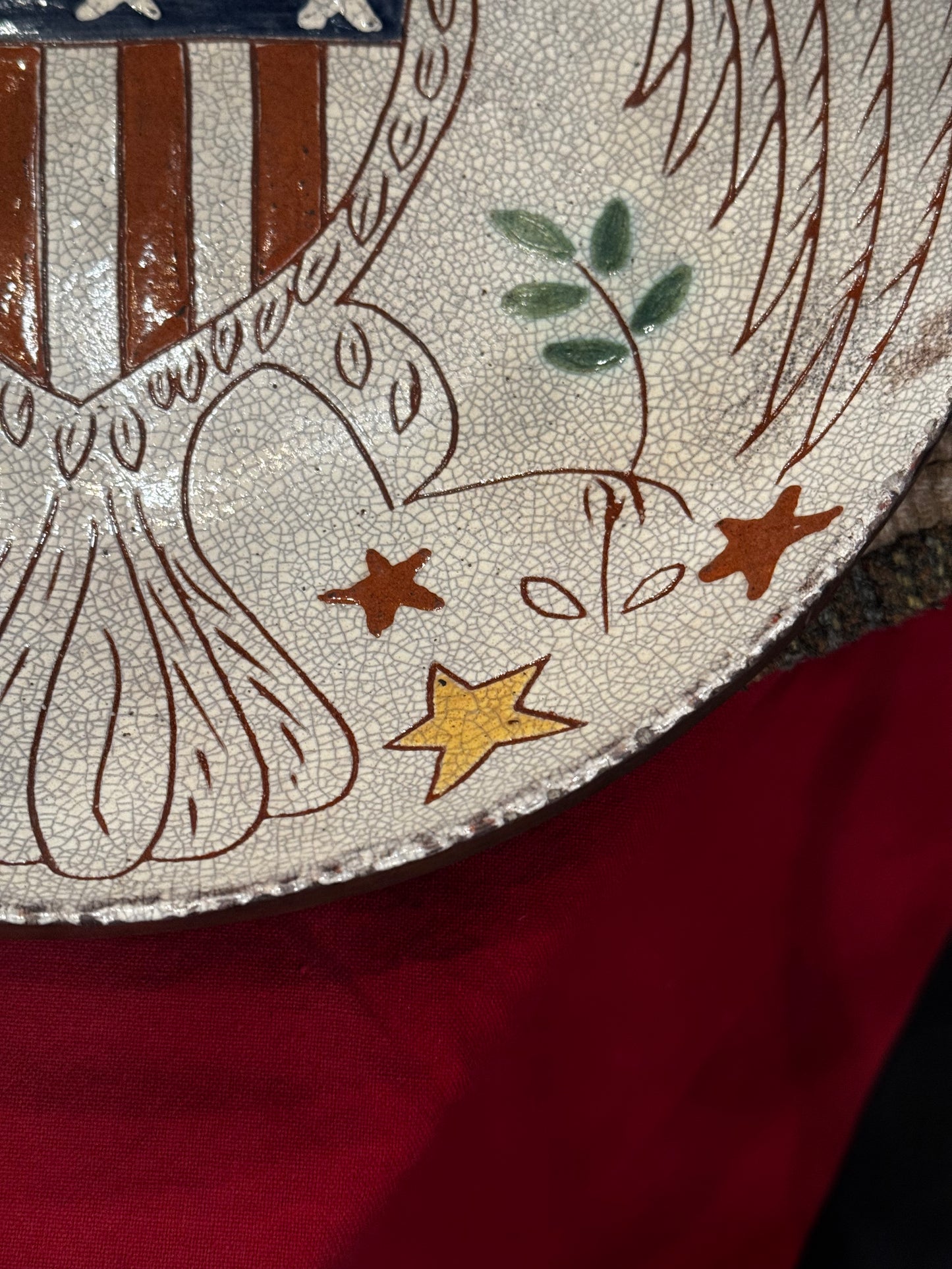 Eagle w/Shield Plate David T Smith Summer