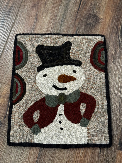 Ohio Made Winter Hooked Rugs