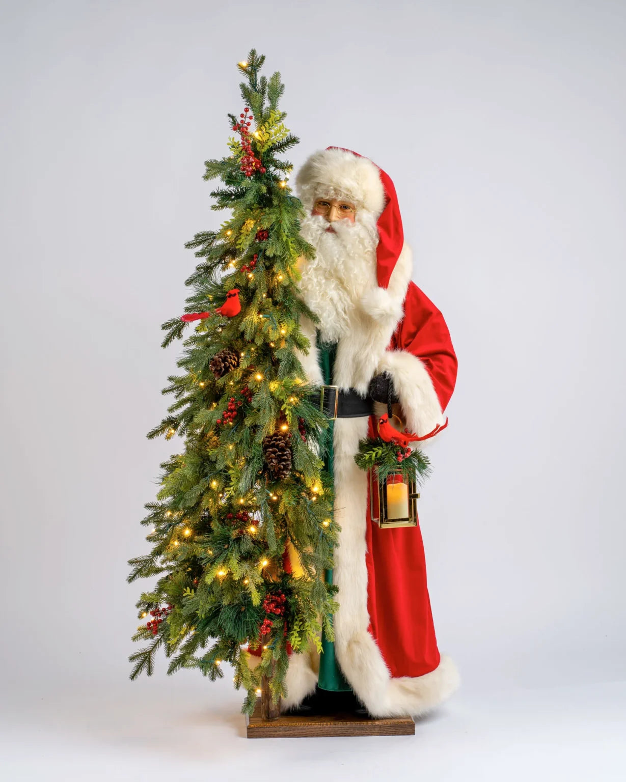 Winter Woodland Santa