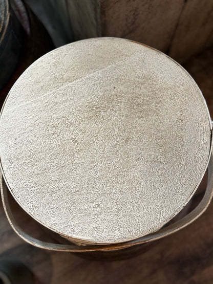 Antique XL White Firkin