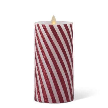 Winter Luminara Candy Cane Skinny Stripe