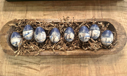 Fraktur Eggs Set Winter