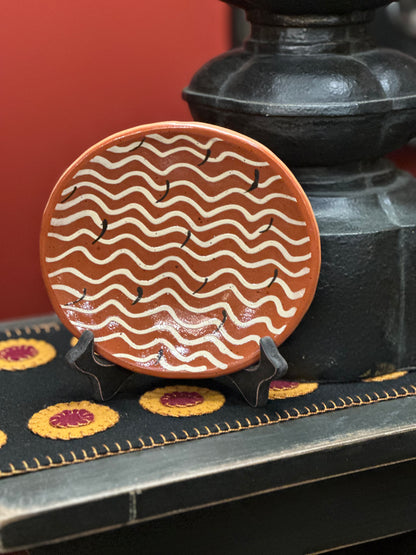 Red Oaks 6” Slip Trailed Plates