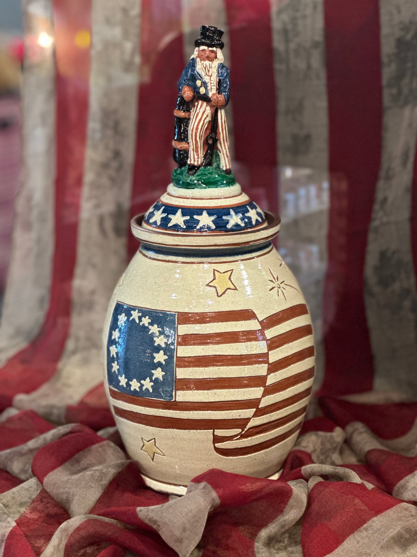 David T Smith Uncle Sam Pot SUMMER