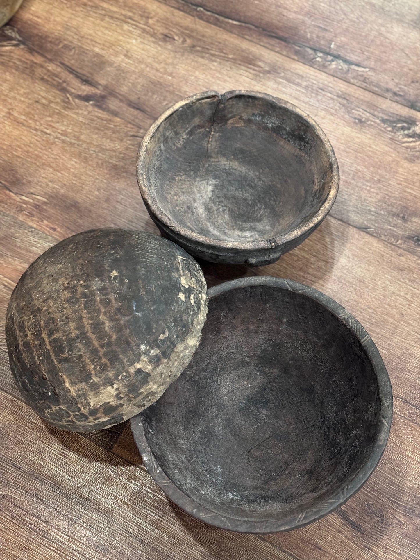 Antique Milking Bowls