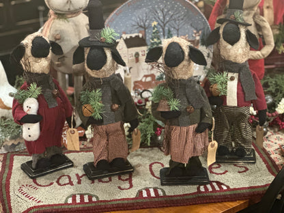 Flock of Sheep Dolls Winter