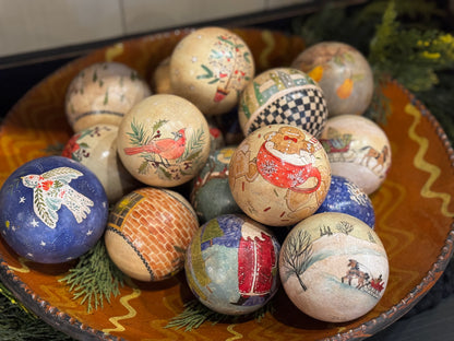 Winter Croquet Balls