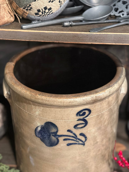 Antique Early Crock 3 Gallon
