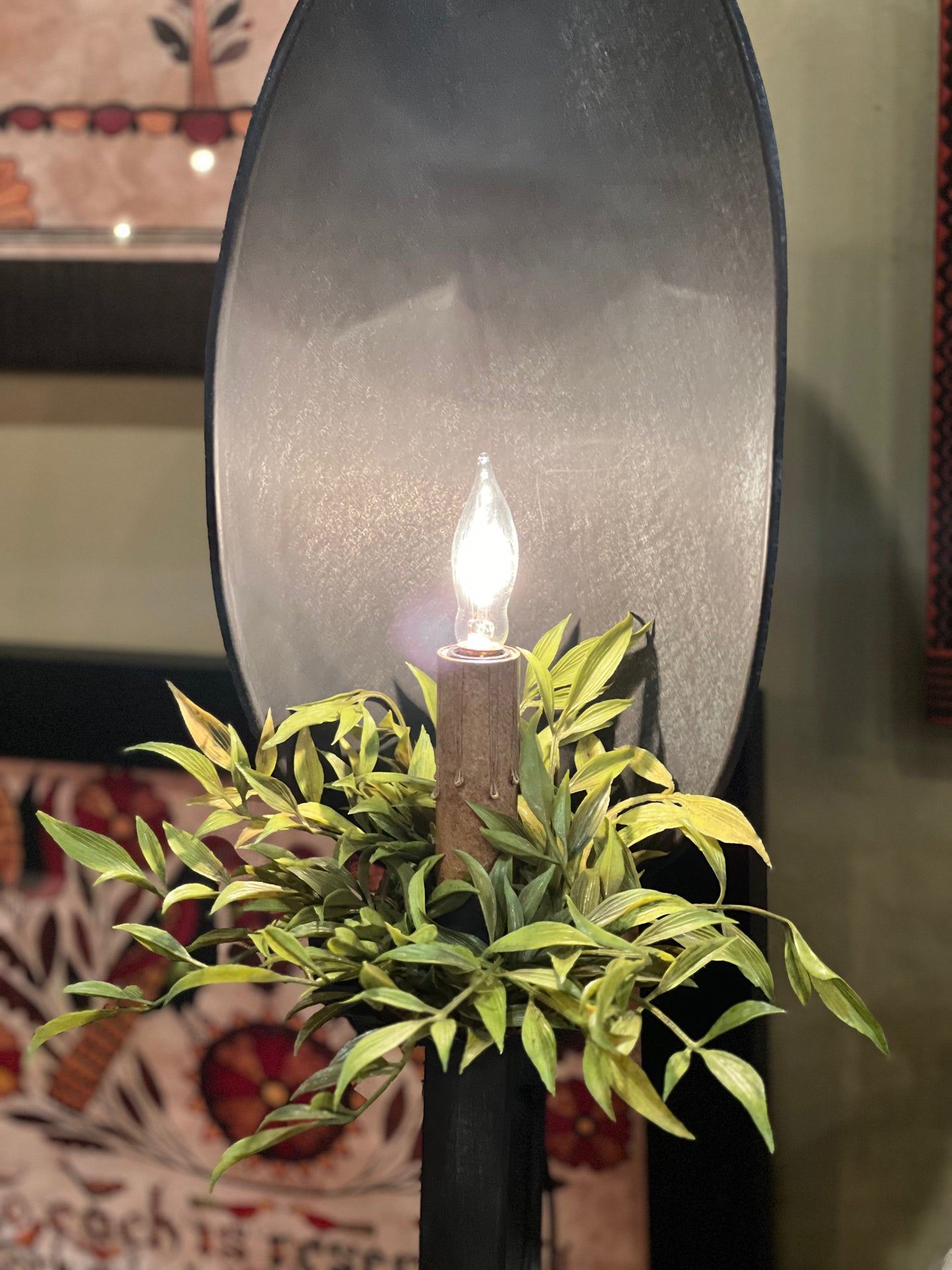 Greenery Chandelier/Candle Ring