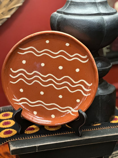 Red Oaks 10” Slip Trailed Plate