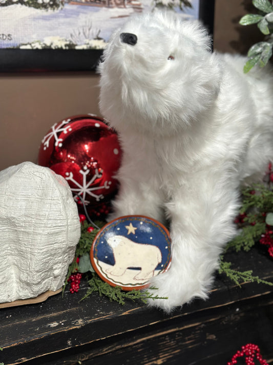 Red Oaks Polar Bear Plates Winter
