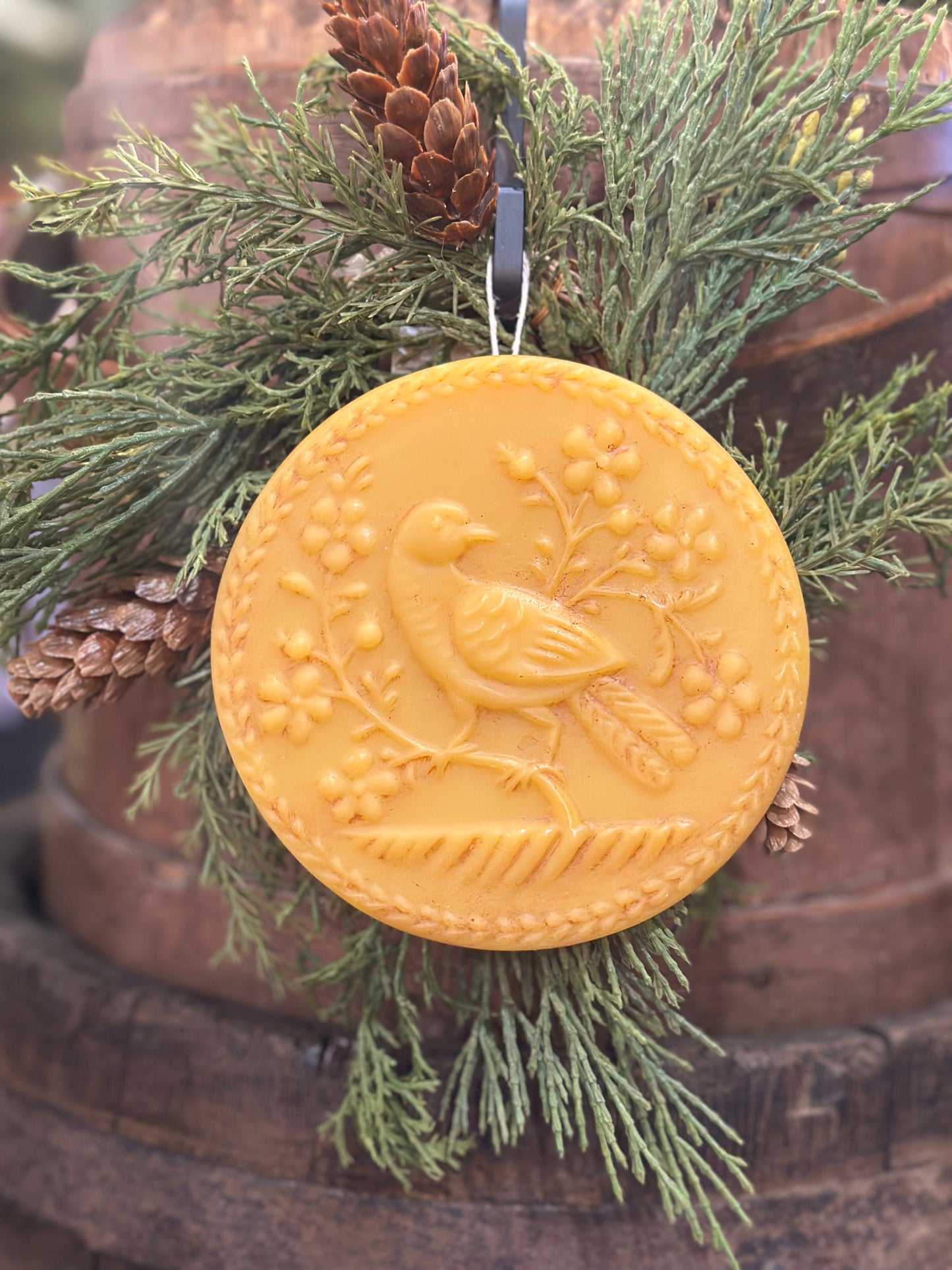 Cinnamon Beeswax Ornaments