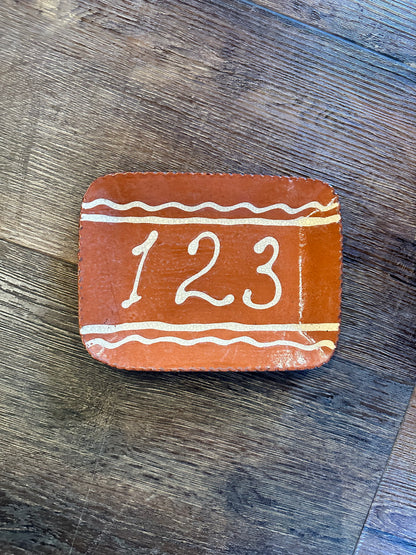 David T Smith Quilled Plate