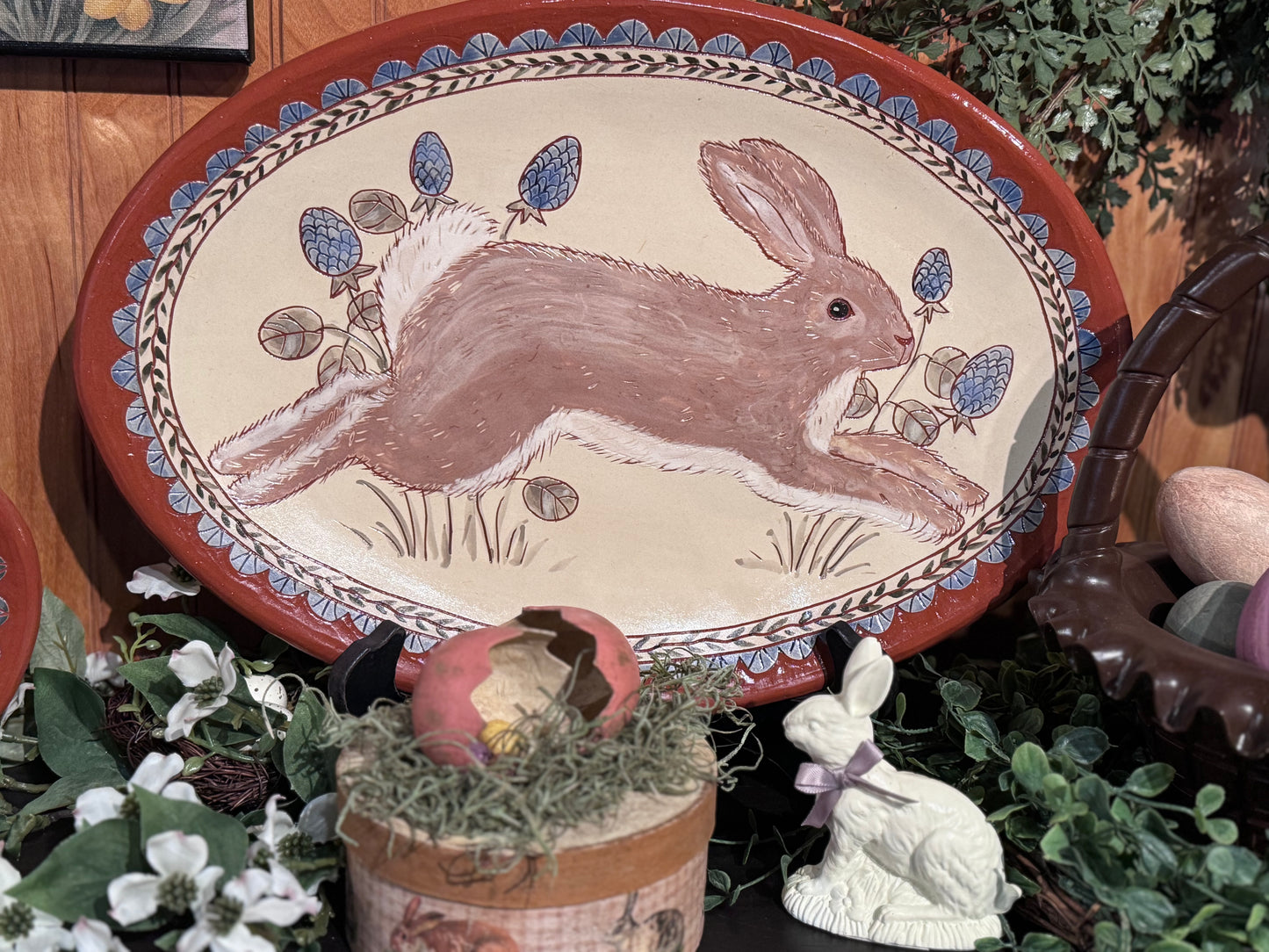 Red Oaks Leaping Bunny