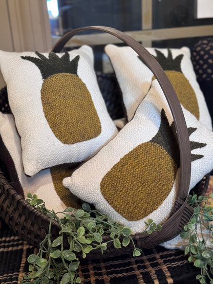 Megan’s Wool Appliqué Pillows