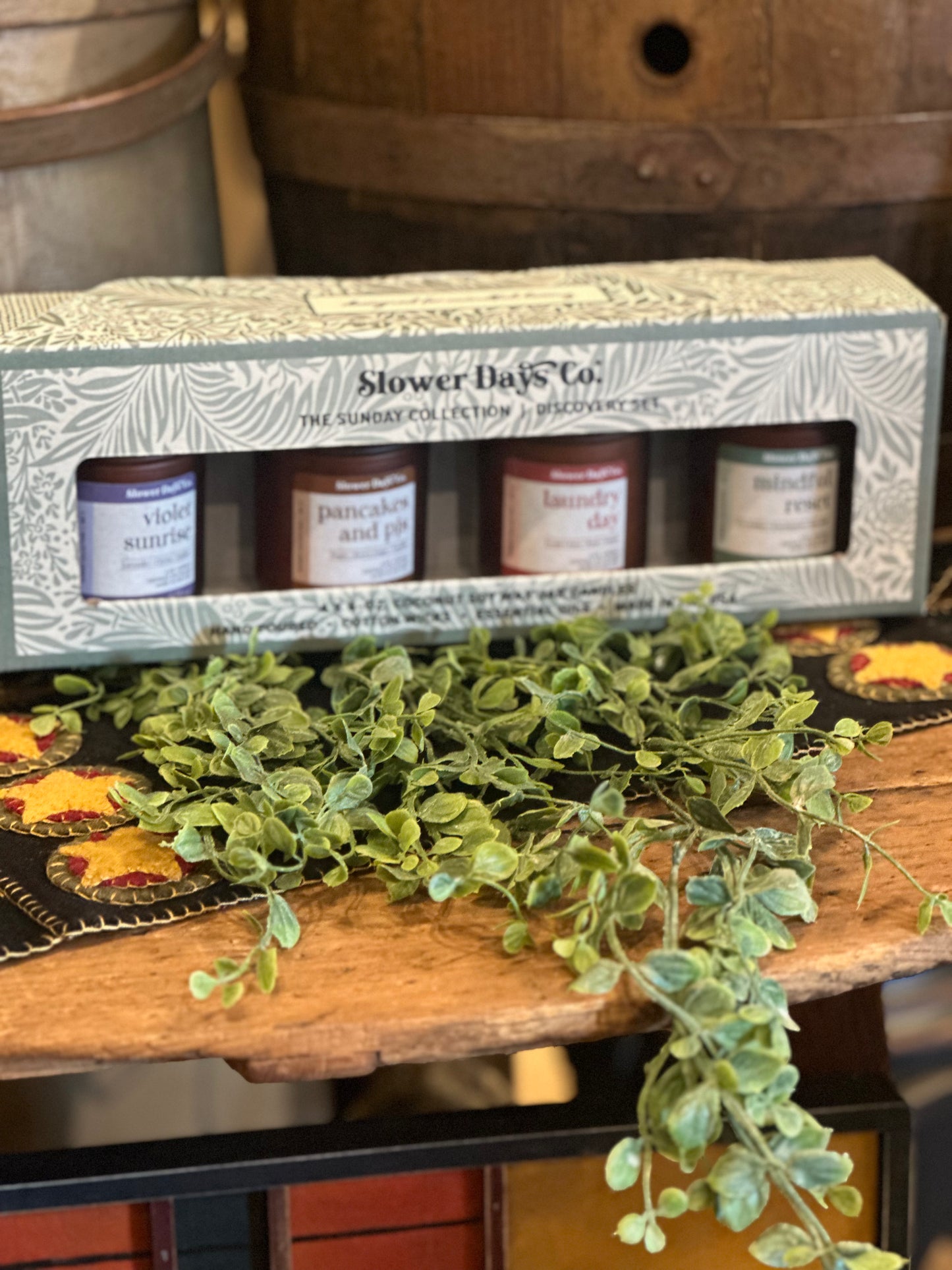 The Sunday Collection by Slower Days Co. (Coconut Soy) Crossroads Candles