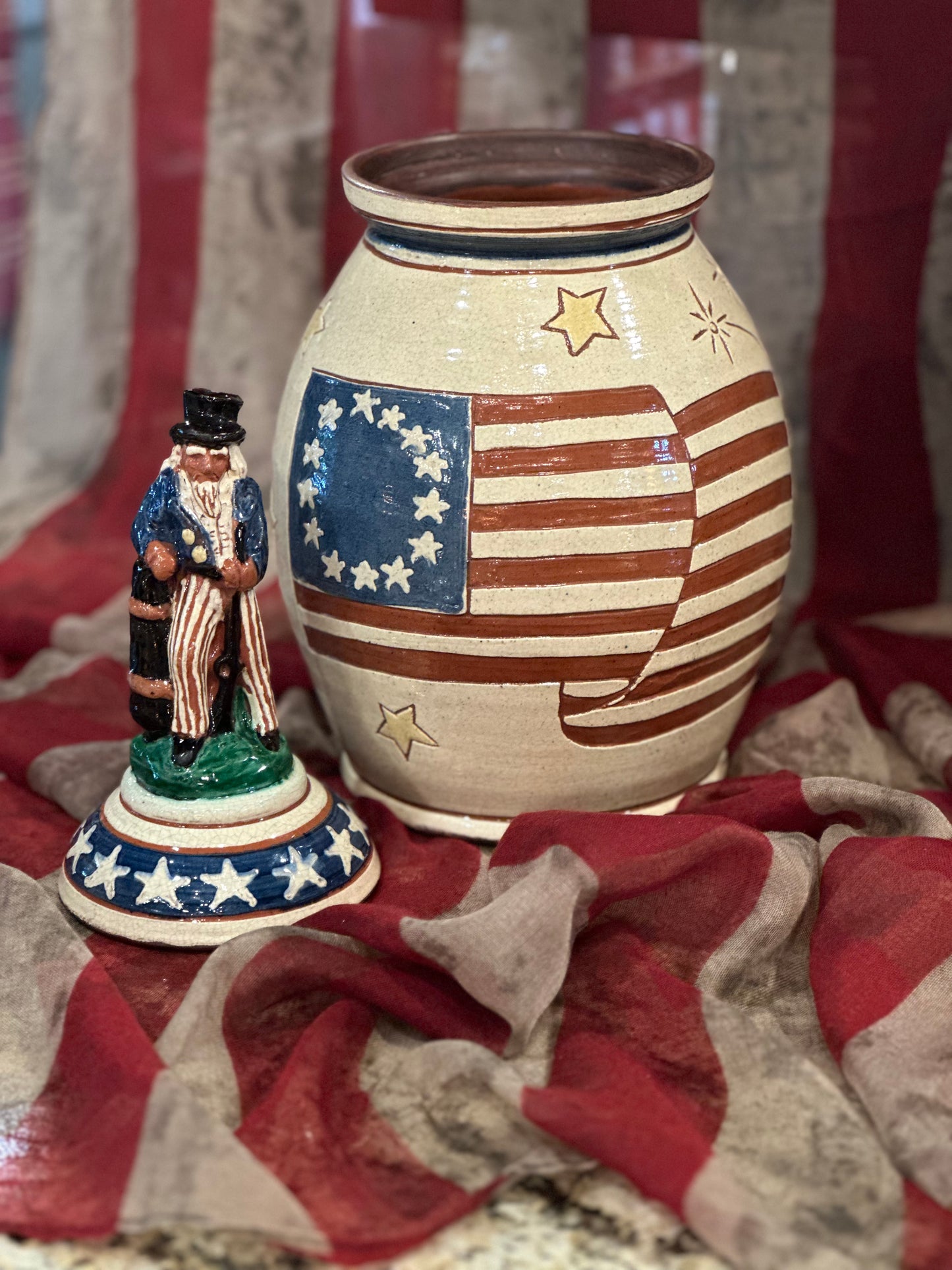 David T Smith Uncle Sam Pot SUMMER