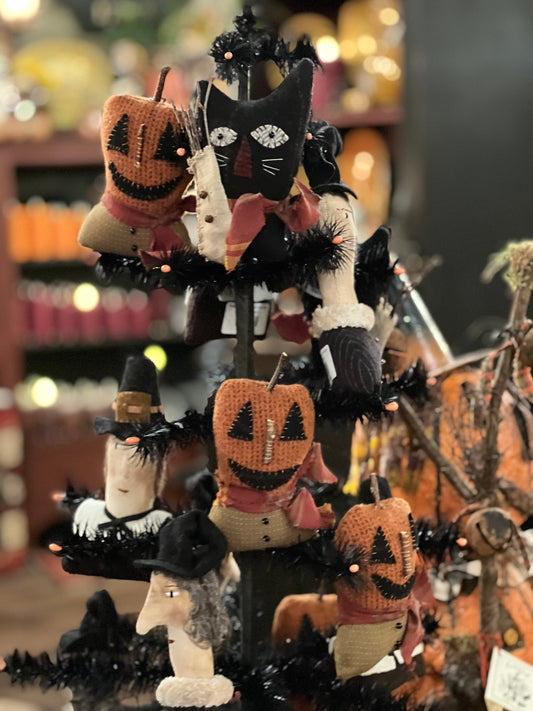 SALE Handmade Fall/Halloween Ornaments