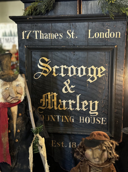Scrooge & Marley Tavern Sign