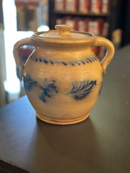Crocker and Springer Two Handle Jar