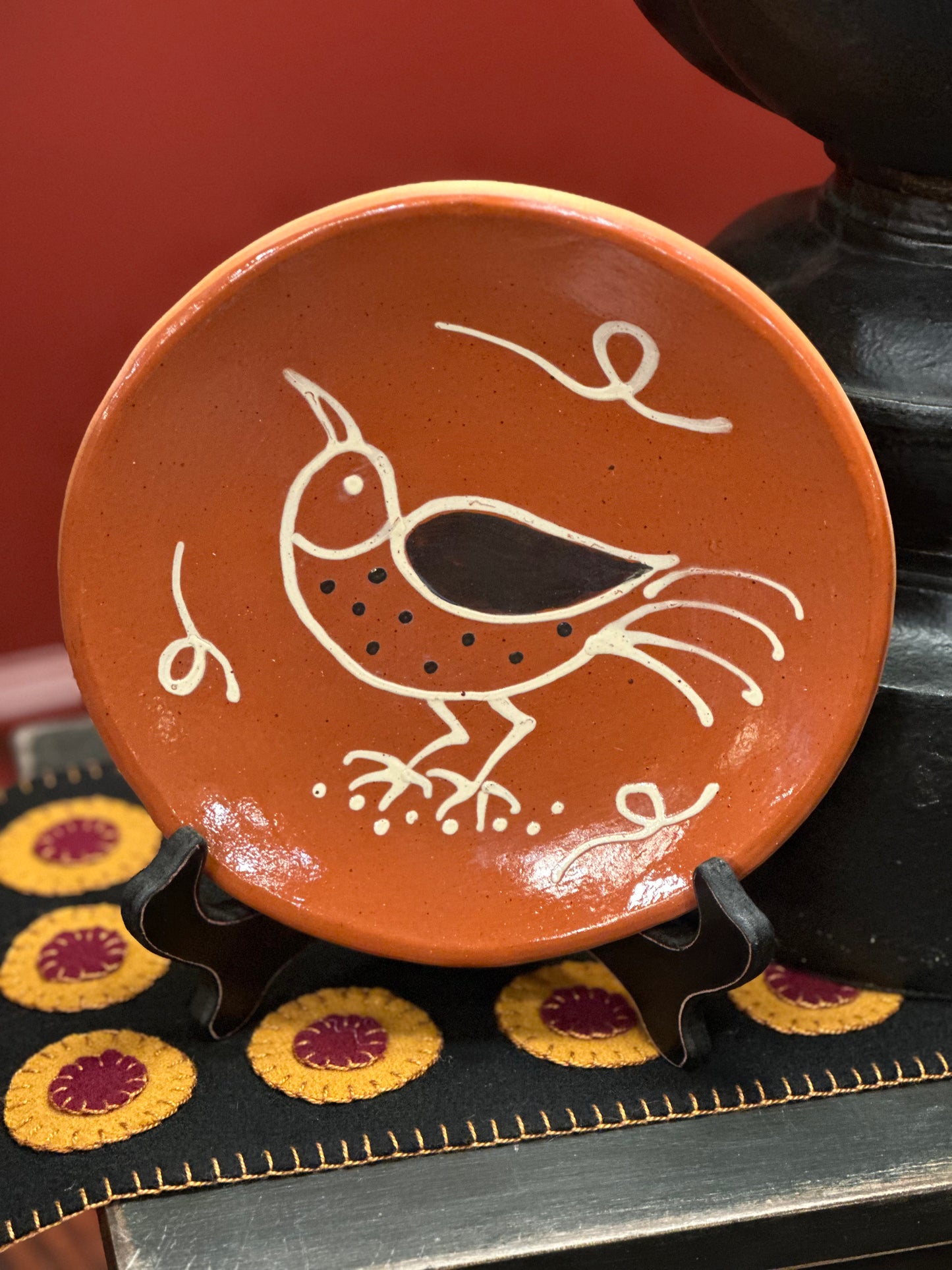Red Oaks 8” Slip Trailed Plates