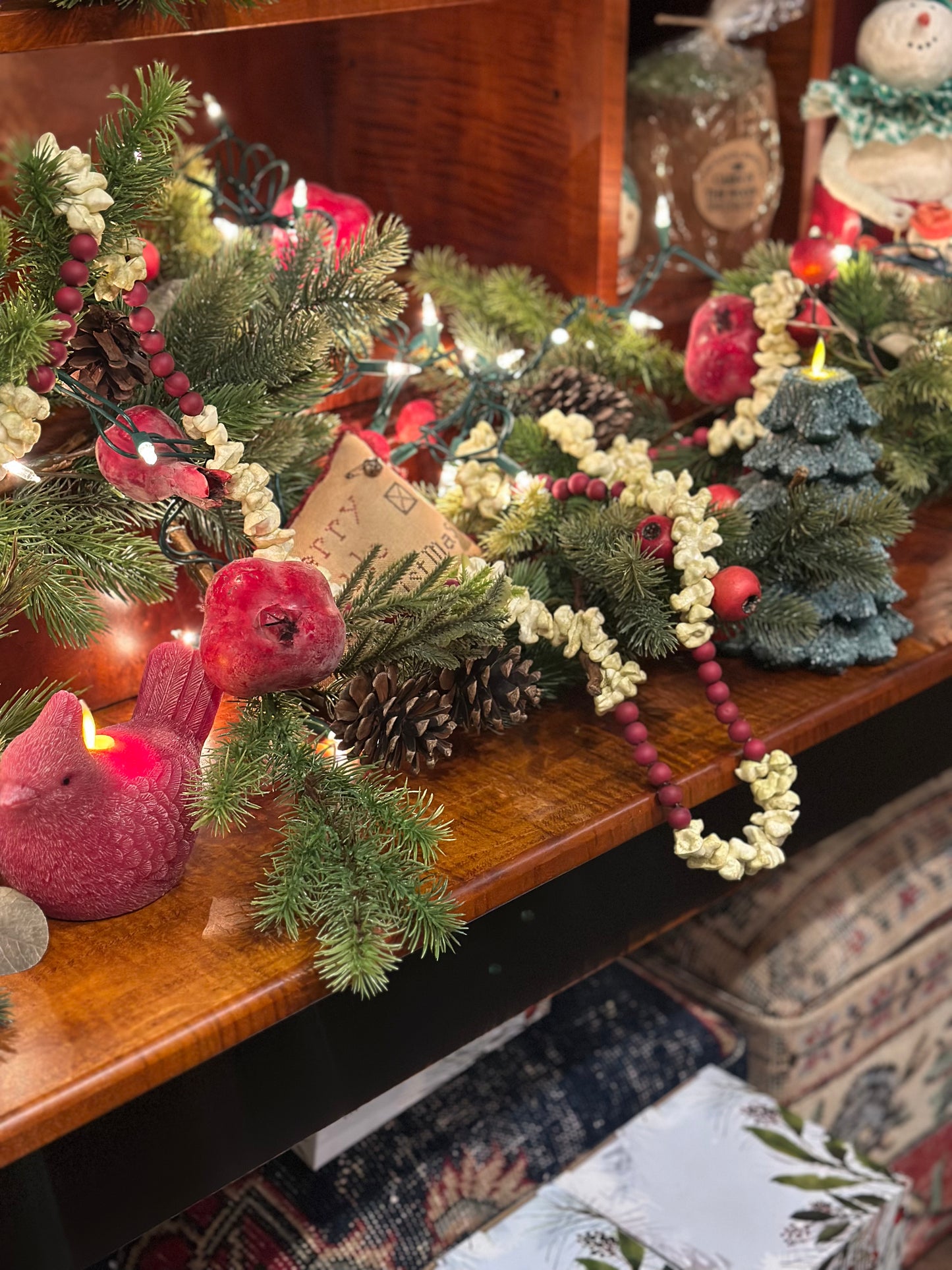 Christmas & Winter Moving Flame Candles