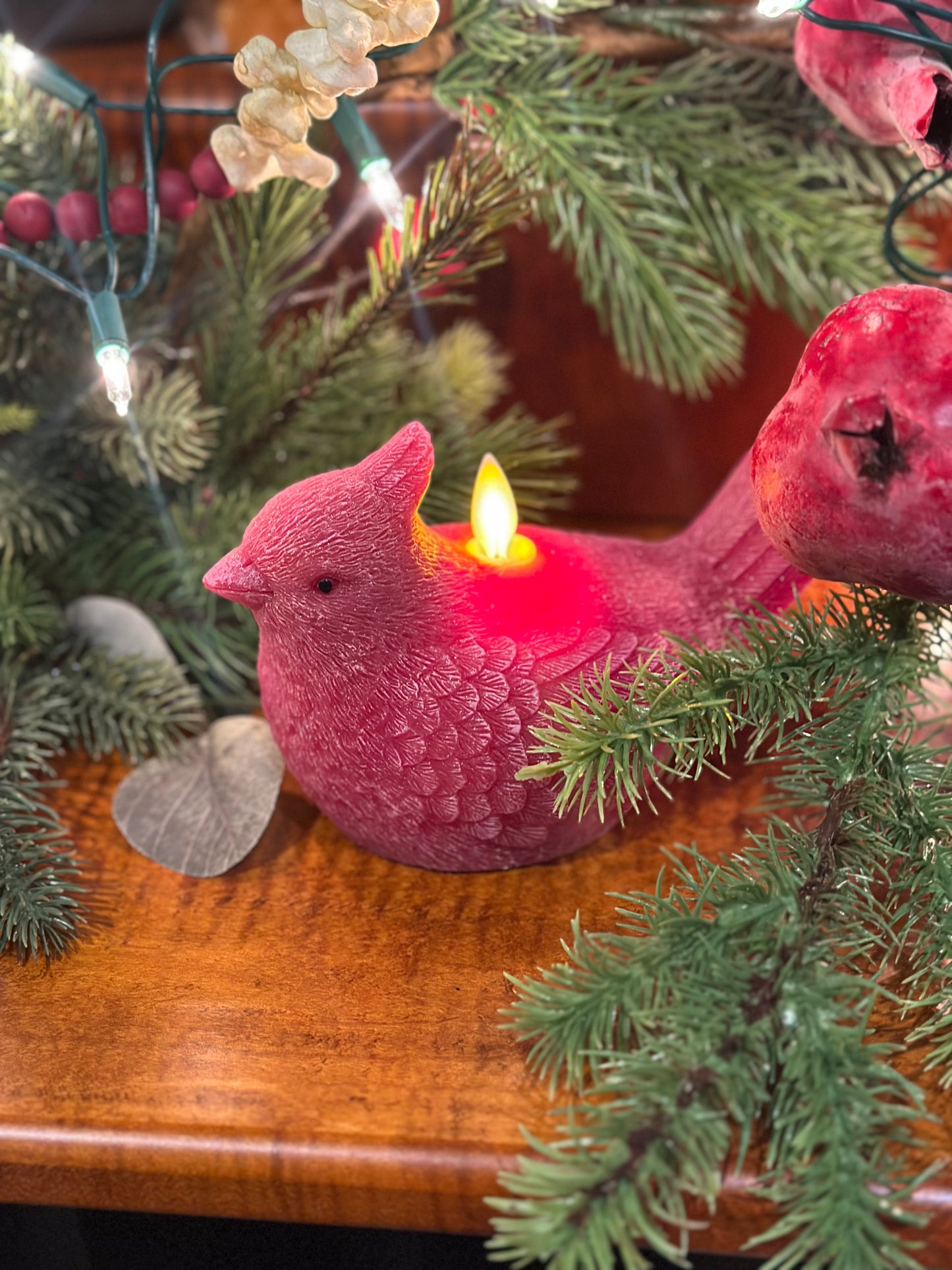 Christmas & Winter Moving Flame Candles