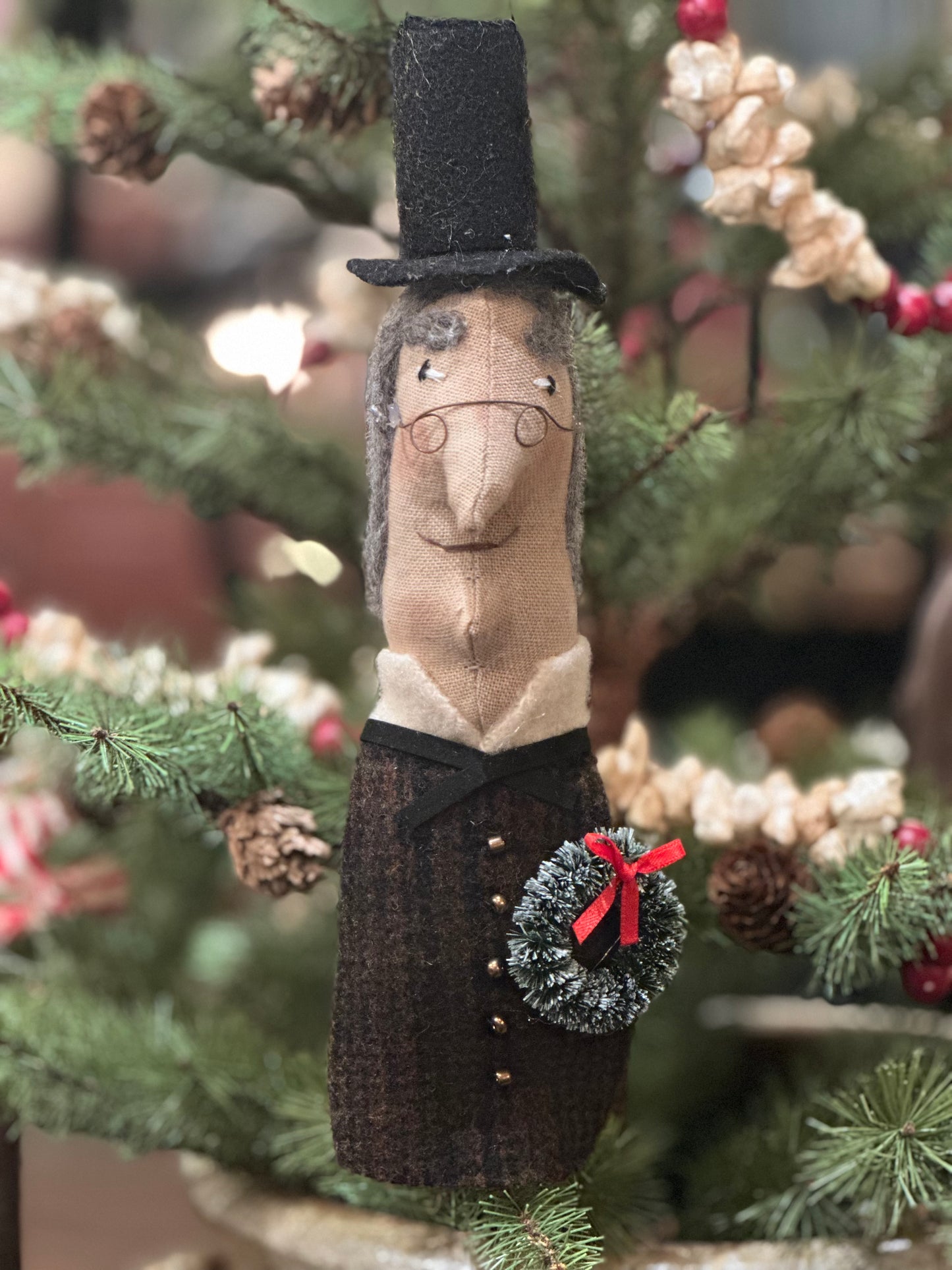 Winter Wool Character Ornaments