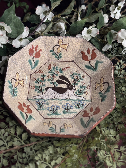 Dutch Bunny Plate David T Smith