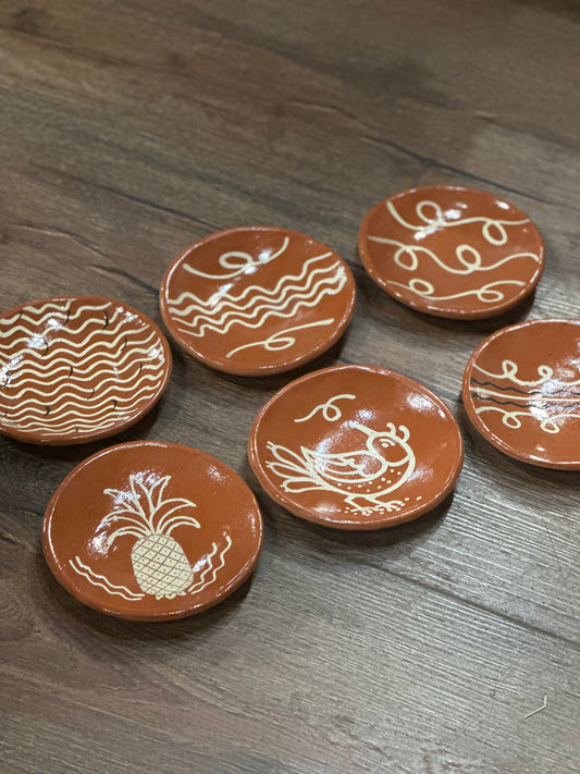 Red Oaks 6” Slip Trailed Plates