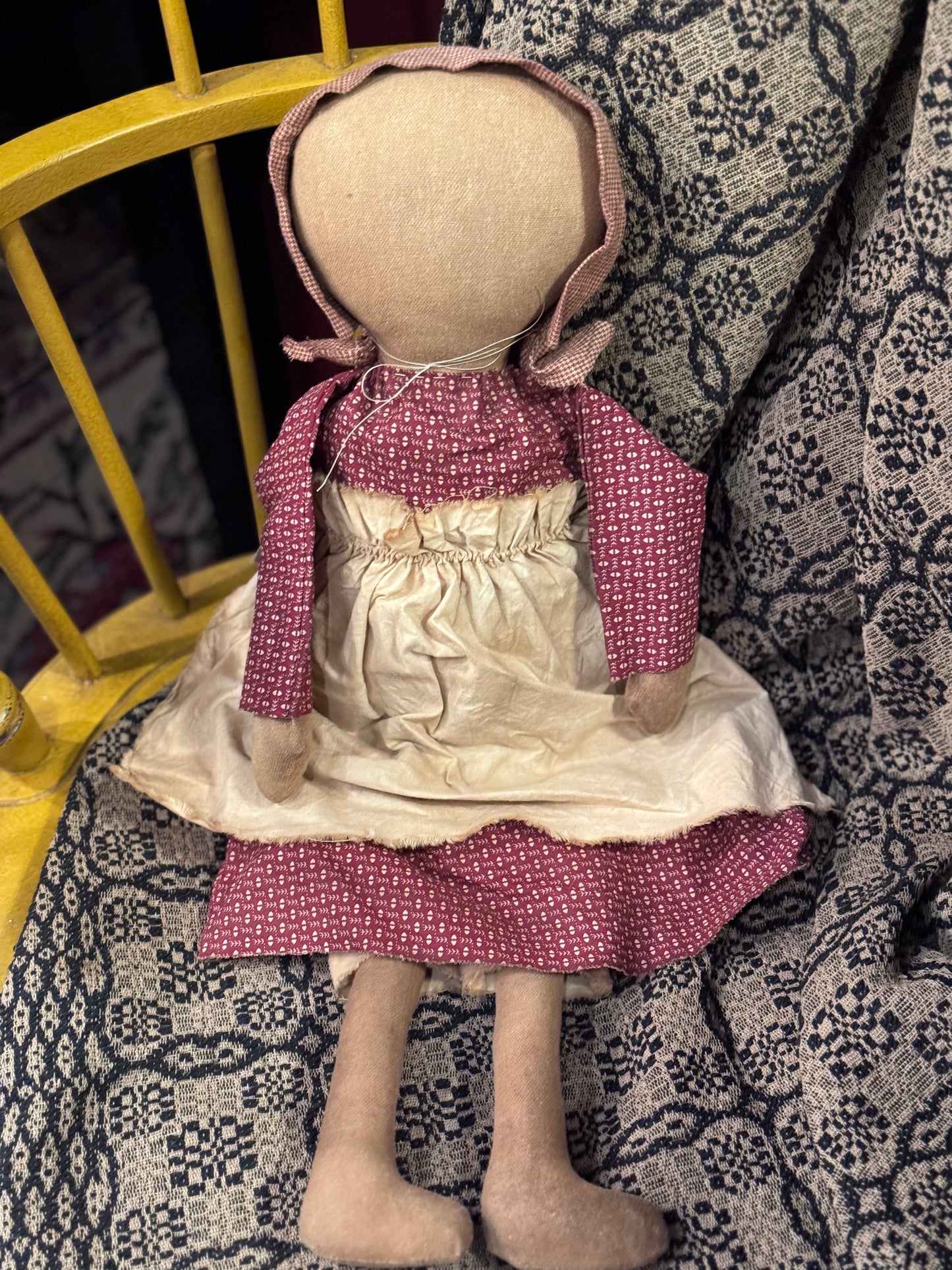 Elizabeth Primitive Prairie Doll