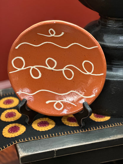 Red Oaks 8” Slip Trailed Plates