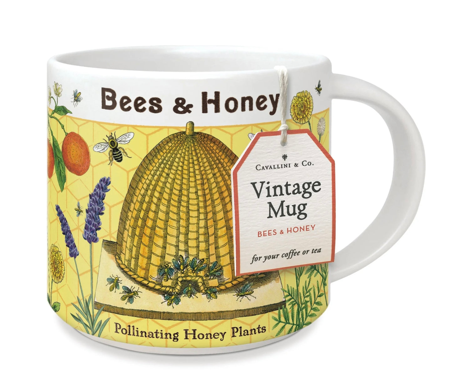 Bees and Honey Vintage Coffee Mug