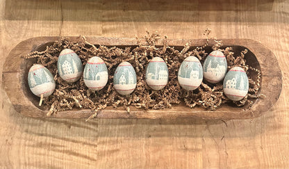 Fraktur Eggs Set Winter