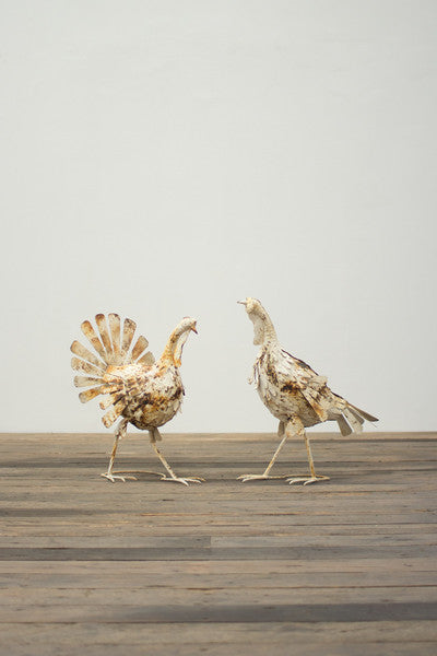 Outdoor Metal Turkeys